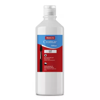 ARISTO Cromar tekutá gvaš biela 500 ml AR30930