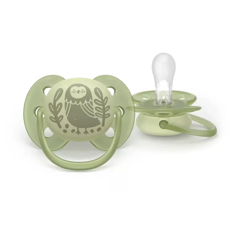Philips Avent Ultra Soft DECO Cumlík 6-18 mesiacov, balenie 2 ks