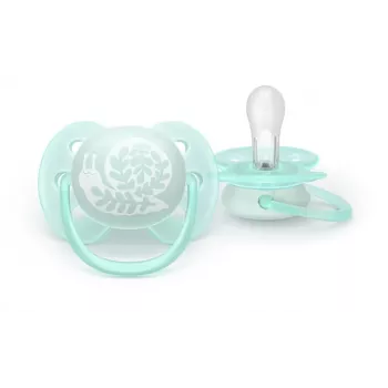 Philips Avent Ultra Soft DECO cumlík 0-6 mesiacov, balenie 2 ks