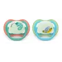 Philips Avent Ultra Air Night cumlík 6-18 mesiacov, balenie 2 ks, chlapec, svietiaci v tme