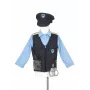 Souza! policajný kostým s klobúkom a doplnkami, vek 4-7