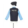Souza! policajný kostým s klobúkom a doplnkami, vek 4-7