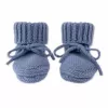 Lodger Slipper Merino Wool Baby domáce papuče, Storm, 0-6 mesiacov