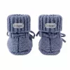 Lodger Slipper Merino Wool Baby domáce papuče, Storm, 0-6 mesiacov