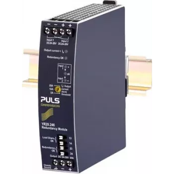 PULS YR20.246 redundantný modul 24V DC 20A 1+1 redundancia DIN lišta