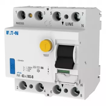Eaton PXF-63/4/003-B prúdový chránič, 63 A, 4-pólový, 30 mA, Typ B 300302