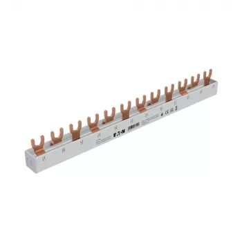Eaton 3-fázová vidlicová zbernica EVGK-3PHAS/12MODUL, 63A, 12 modulov, 10mm², pre xPole MCBs/RCDs (EP-501069)