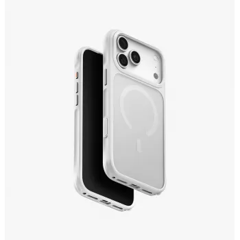 UNIQ Veren Magclick nabíjacie puzdro pre iPhone 18 Pro Max / 17 Pro Max – Chalk Frost