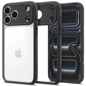 Spigen Ultra Hybrid puzdro pre Apple iPhone 18 Pro Max / 17 Pro Max – matná čierna