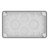 Eaton F3A-2K-M50/16-2 EP-501503 prírubová doska IP55 izolačný materiál EP