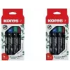 Kores ECO XP1 permanentný marker, guľatý hrot, 3 mm, rôzne farby, sada 4 ks M20764