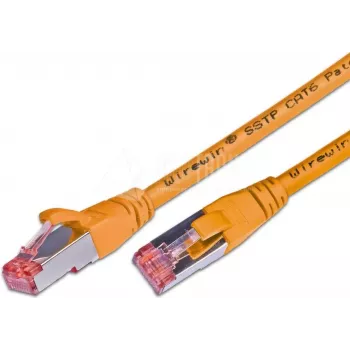 Wirewin S/FTP CAT6 1,5 m sieťový patch kábel oranžový (PKW-PIMF-KAT6 1.5 OR)