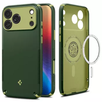 Spigen Nano Pop Hybrid Mag MagSafe puzdro pre iPhone 17 Pro / 18 Pro – zelené