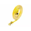Wirewin SLIM PKW-STP-SLIM-K6A 0.1 GE Cat6a U/FTP patch kábel, 0,1 m, žltý