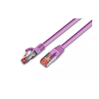 Wirewin S/FTP CAT6 0,25 m sieťový kábel, ružový (PKW-PIMF-KAT6 0.25 MG)