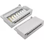 Wirewin DVP-TRIO-K5E 8 - 8-port Cat5e tienený stolový patch panel, LSA pripojenie