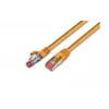 Wirewin S/FTP CAT6 0,25 m sieťový kábel, oranžový (PKW-PIMF-KAT6 0.25 OR)