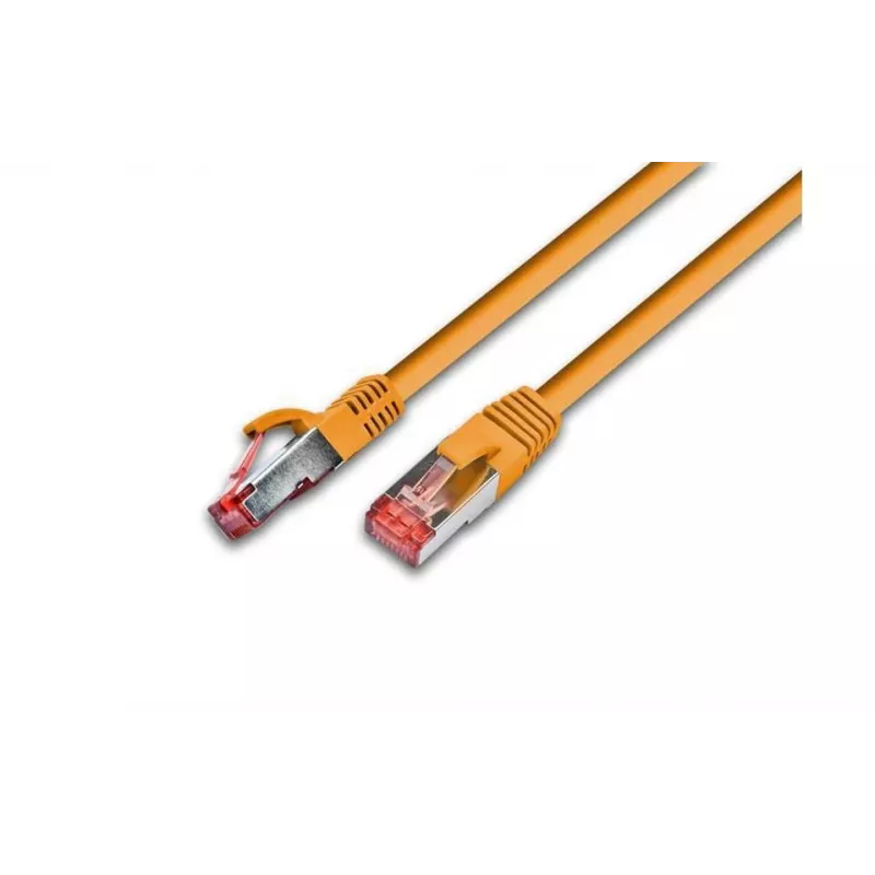 Wirewin S/FTP CAT6 0,25 m sieťový kábel, oranžový (PKW-PIMF-KAT6 0.25 OR)