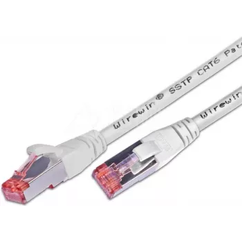 Wirewin S/FTP CAT6 0,25 m sieťový patch kábel, biely (PKW-PIMF-KAT6 0.25 WS)