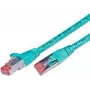 Wirewin S/FTP CAT6 0,75 m sieťový kábel, tyrkysová (PKW-PIMF-KAT6 0.75 TK)