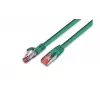 Wirewin S/FTP CAT6 0,25 m sieťový kábel, zelená (PKW-PIMF-KAT6 0.25 GN)