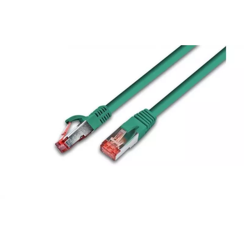 Wirewin S/FTP CAT6 0,25 m sieťový kábel, zelená (PKW-PIMF-KAT6 0.25 GN)