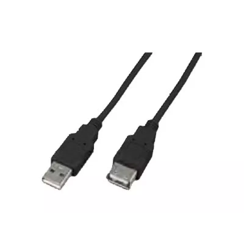 Wirewin USB A-A MF 0.15 SW USB 2.0 predlžovací kábel, 0,15 m, čierna