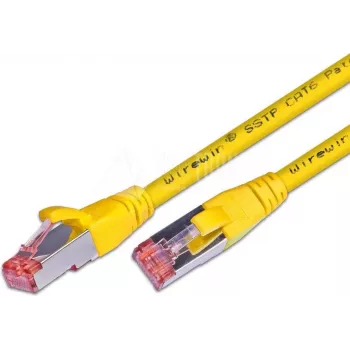 Wirewin PKW-PIMF-KAT6 0.75 GE Cat6 S/FTP patch kábel, žltá, 0,75 m