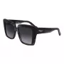 Ferragamo dámske SF1060S-21 motýlie slnečné okuliare, Havana/hnedý gradient, 55 mm