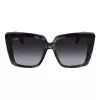 Ferragamo dámske SF1060S-21 motýlie slnečné okuliare, Havana/hnedý gradient, 55 mm