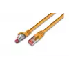 Wirewin Cat6 S/FTP LSOH patch kábel, 5 m, oranžový PKW-PIMF-KAT6 5.0 OR