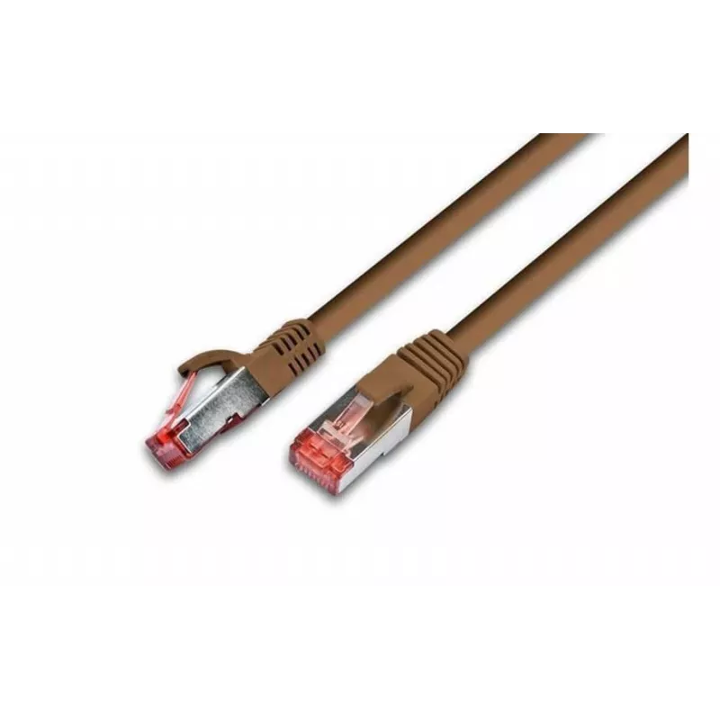 Wirewin CAT6 S/FTP LSOH patch kábel 7,0m hnedý PKW-PIMF-KAT6 7.0 BR