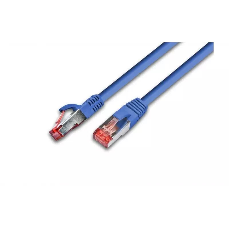 Wirewin PKW-PIMF-KAT6A 1.5 BL Cat.6a Prepojovací kábel, AWG26, 1,5 m, modrý
