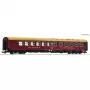 Roco 6200119 H0 jedálenský vozeň MITROPA DR, epoch IV, červený/béžový, 282mm, DC