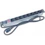 Wirewin NVL8 UPS 19 palcov 1U racková PDU so 8 Schuko zásuvkami, 16A, čierna