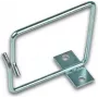 Wirewin káblový manažment kruh 80x80mm kovový, ľavé upevnenie (KFH 80X80 LF/RG)