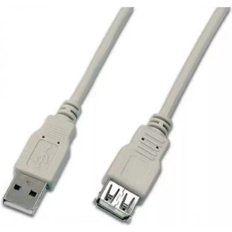 Wirewin USB A-A MF 3.0 GR USB predlžovací kábel 3 m USB 2.0 sivý