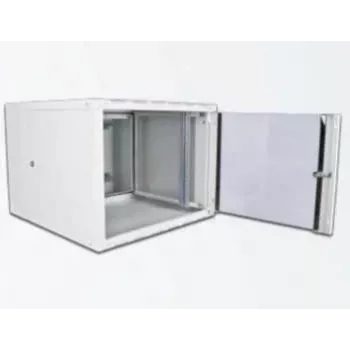 Wirewin 19 palcový nástenný rozvádzač, 2-dielny, 600x650mm, 15U (WCAB D 600X650X15U)