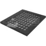 Wirewin SHELF 400 1U BL kryt zadnej strany racku pre policu, čierny