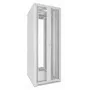 DSIT 47U 19-palcový serverový rack 800x800x2200mm biely s perforovanými dvojitými dverami DS8847DD-W