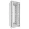 DSIT 47U 19-palcový serverový rack 800x800x2200mm biely s perforovanými dvojitými dverami DS8847DD-W