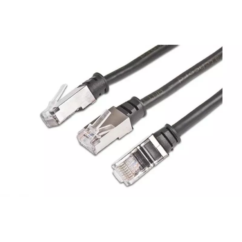 Wirewin PKW-OUT-K5E 20.0 Cat5e outdoorový sieťový kábel, U/FTP, RJ45, 20m, čierny