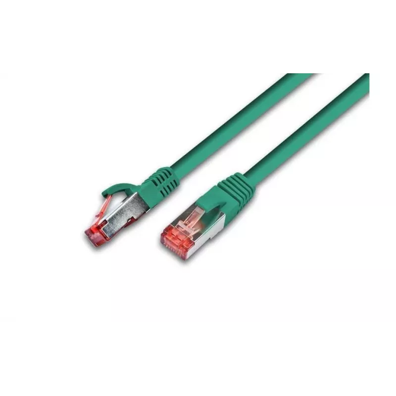 Wirewin PKW-PIMF-KAT6A 25.0 GN sieťový kábel 25 m Cat6a S/FTP (S-STP) zelený