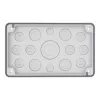 Eaton F3A-2K-M50/16-1 prírubová doska IP55 izolačný materiál sivá EP-501502