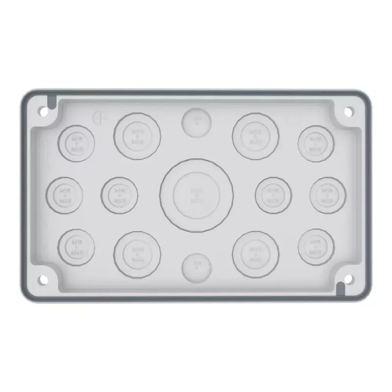 Eaton F3A-2K-M50/16-1 prírubová doska IP55 izolačný materiál sivá EP-501502