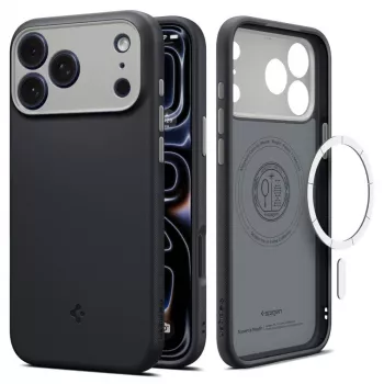 Spigen Nano Pop Mag MagSafe puzdro pre iPhone 18 Pro Max / 17 Pro Max – Black Sesame