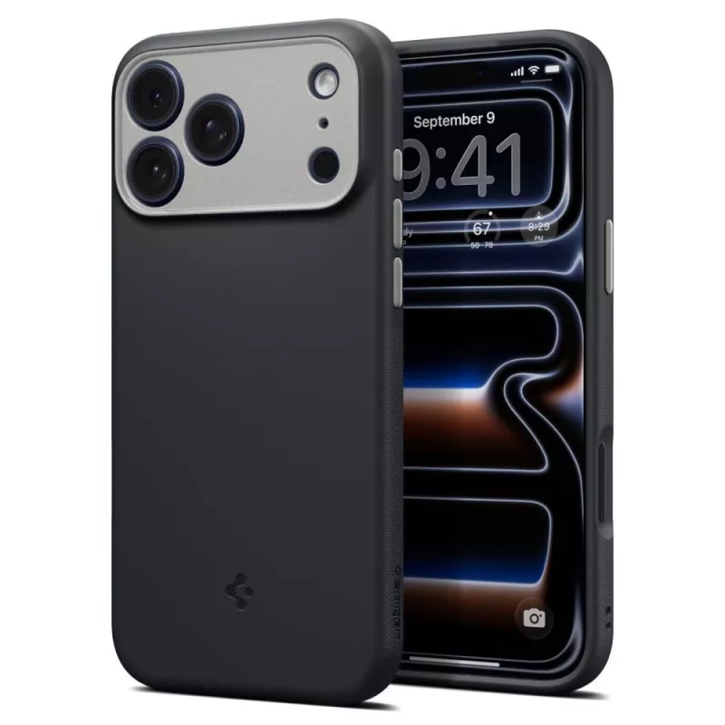 Spigen Nano Pop Mag MagSafe puzdro pre iPhone 18 Pro Max / 17 Pro Max – Black Sesame