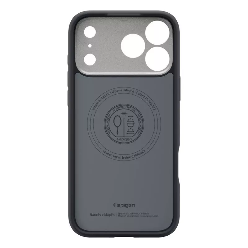 Spigen Nano Pop Mag MagSafe puzdro pre iPhone 18 Pro Max / 17 Pro Max – Black Sesame