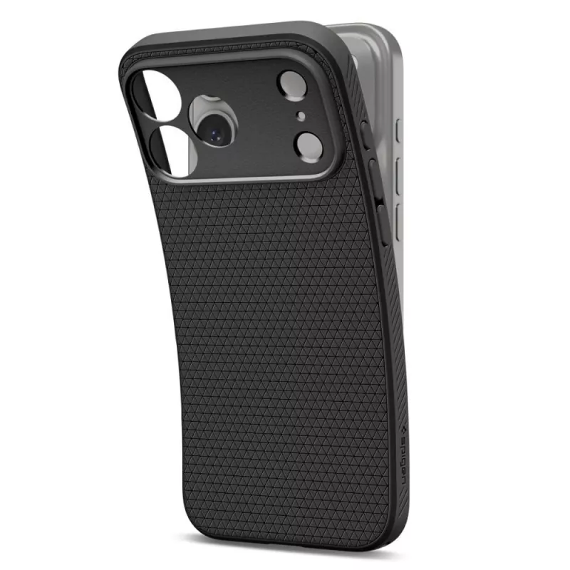 Spigen Liquid Air puzdro pre iPhone 17 Pro / 18 Pro - matná čierna