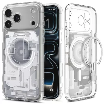 SPIGEN Ultra Hybrid MagSafe iPhone 17 Pro / 18 Pro Zero One biela